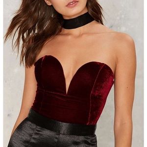 Red Velvet bodysuit